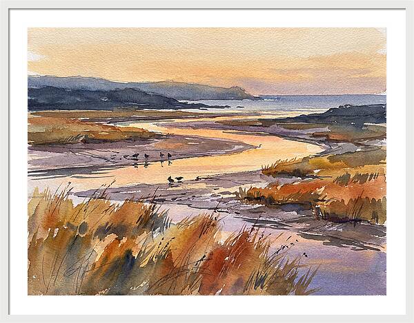 Estuary Serenity At Dusk