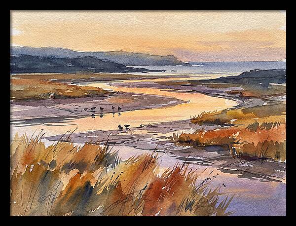 Estuary Serenity At Dusk