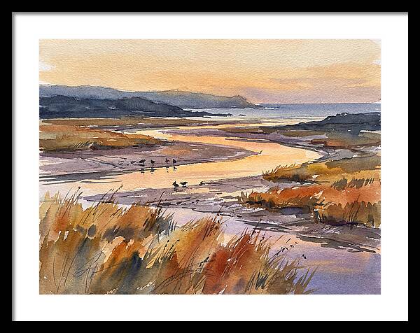 Estuary Serenity At Dusk