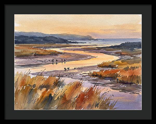 Estuary Serenity At Dusk