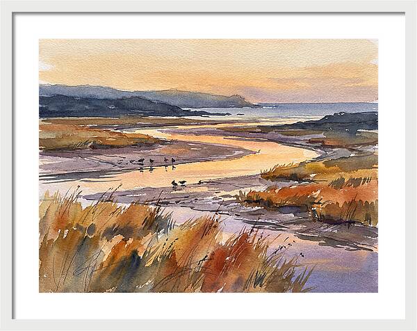 Estuary Serenity At Dusk