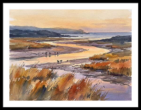Estuary Serenity At Dusk