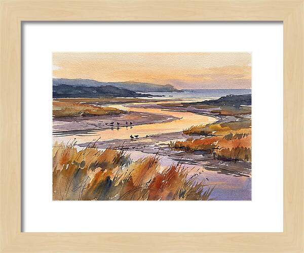 Estuary Serenity At Dusk