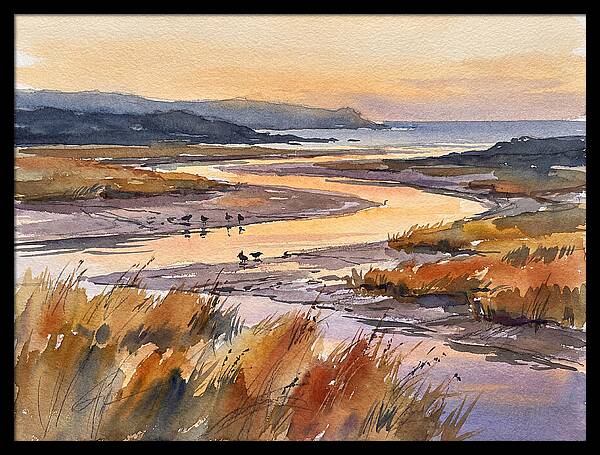 Estuary Serenity At Dusk