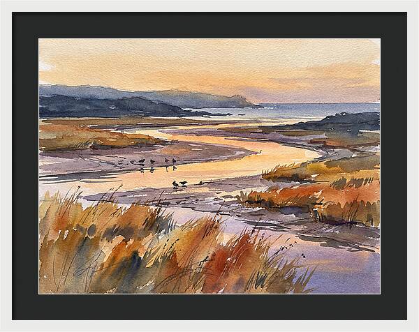 Estuary Serenity At Dusk