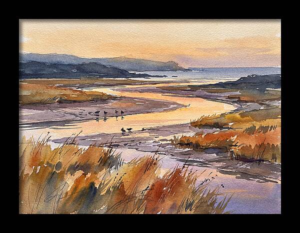 Estuary Serenity At Dusk