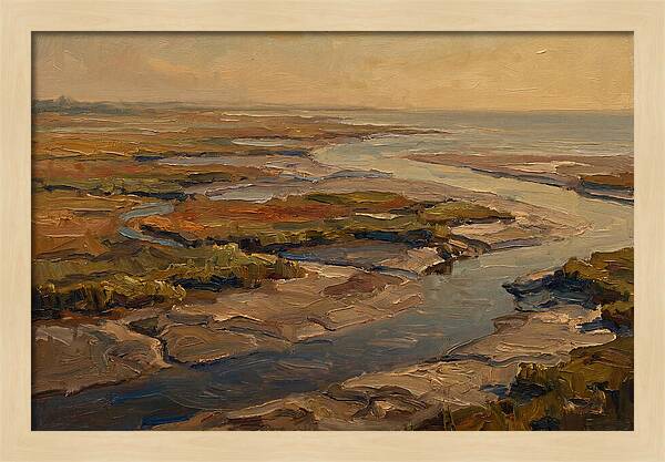 Estuary Where River Meets Sea
