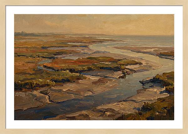 Estuary Where River Meets Sea