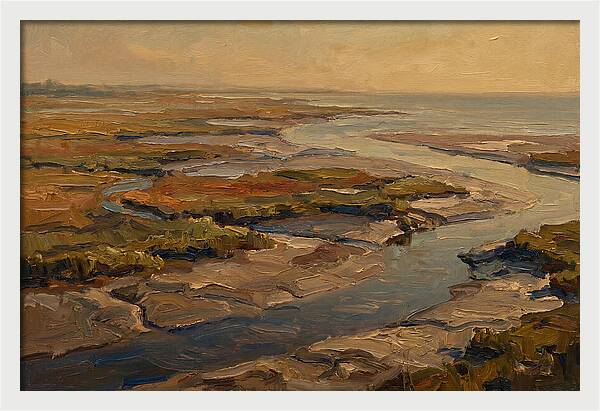 Estuary Where River Meets Sea