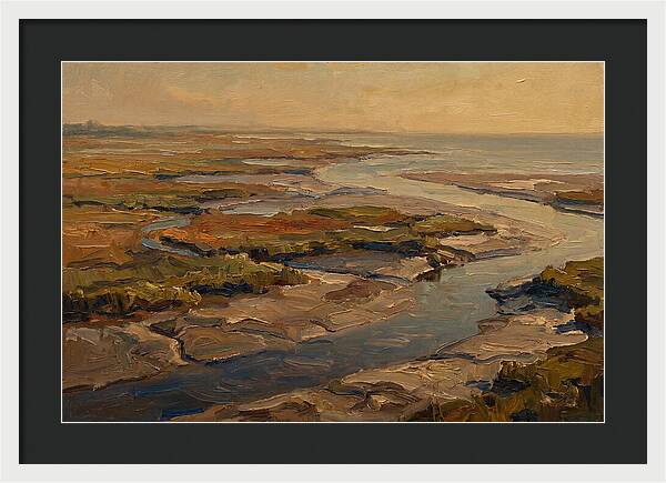 Estuary Where River Meets Sea