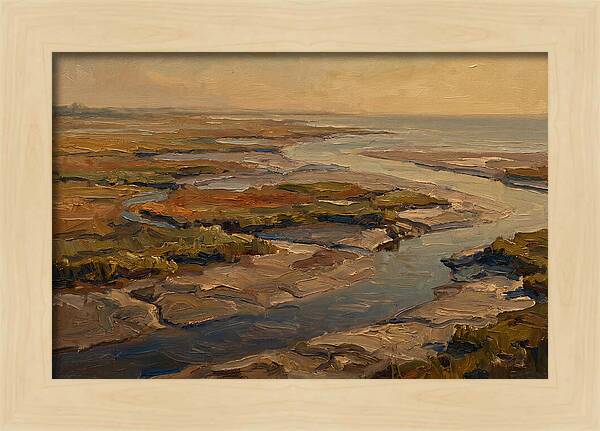 Estuary Where River Meets Sea