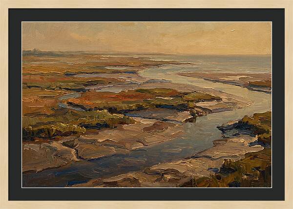 Estuary Where River Meets Sea