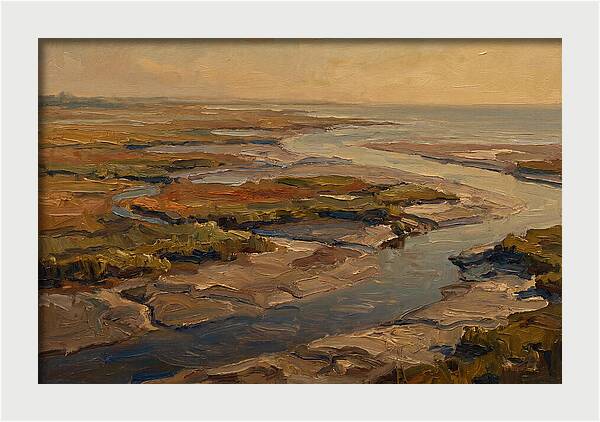 Estuary Where River Meets Sea