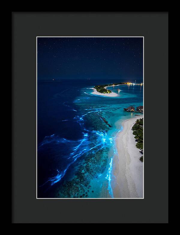 Ethereal Waves Under Starlit Skies