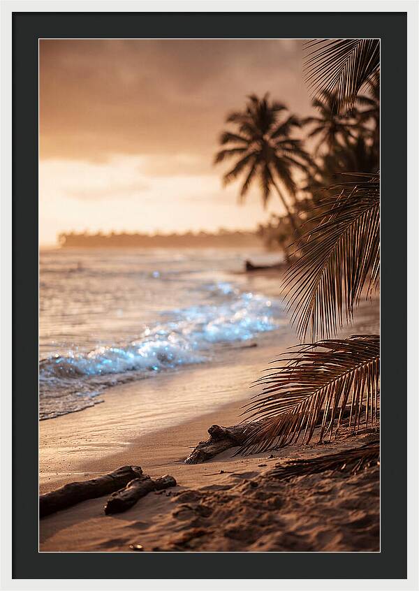 Evening Tropical Beach Glow