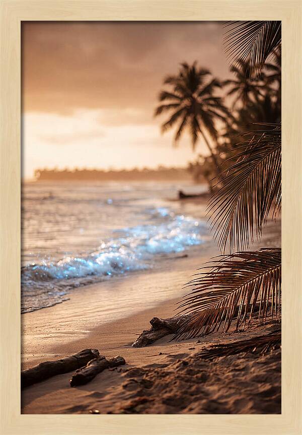 Evening Tropical Beach Glow