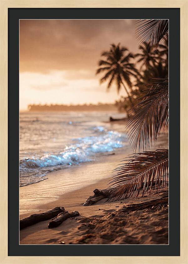 Evening Tropical Beach Glow