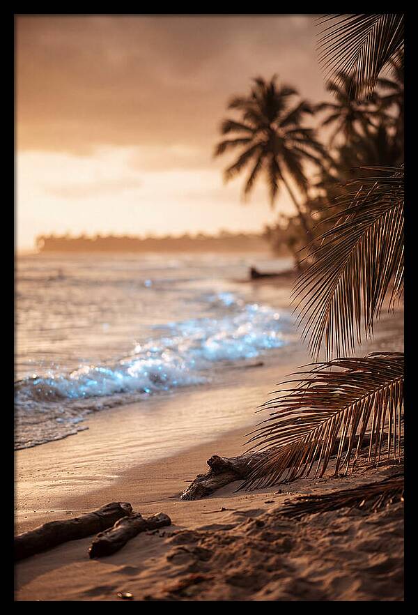 Evening Tropical Beach Glow