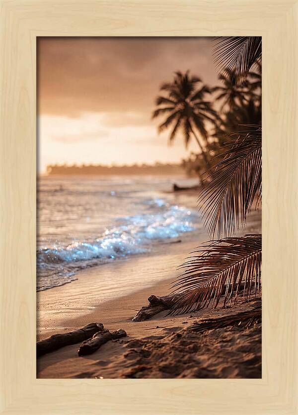 Evening Tropical Beach Glow