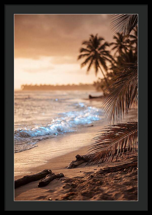 Evening Tropical Beach Glow