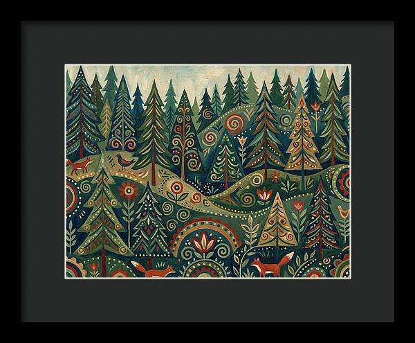 Evergreen Forest Whimsy