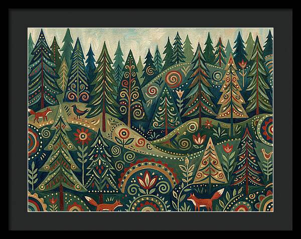 Evergreen Forest Whimsy