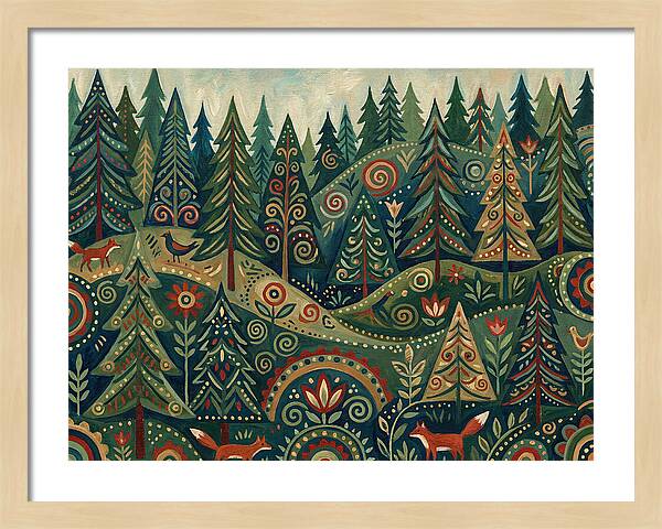 Evergreen Forest Whimsy