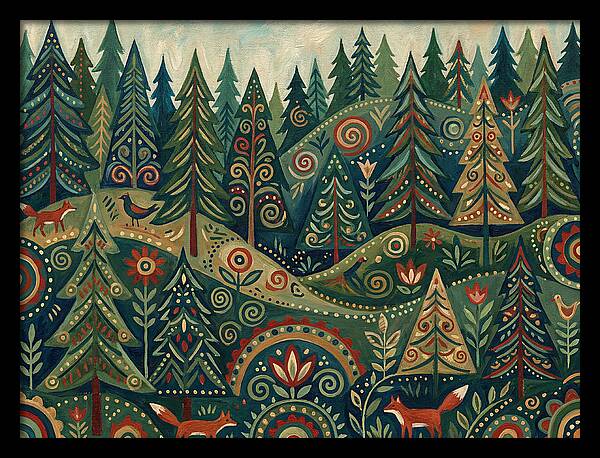 Evergreen Forest Whimsy