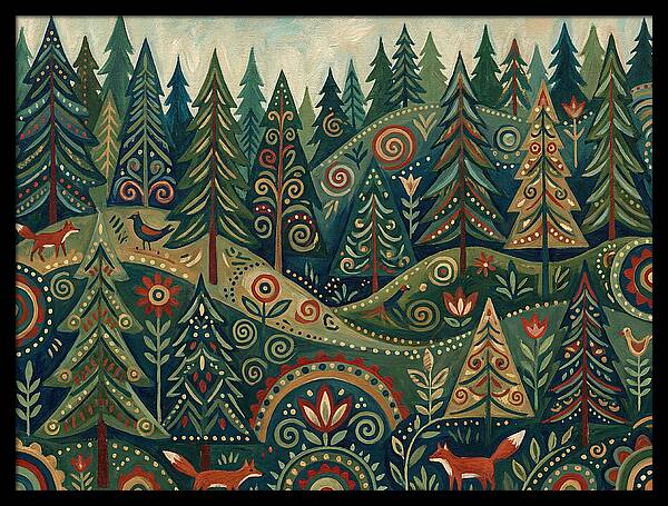 Evergreen Forest Whimsy