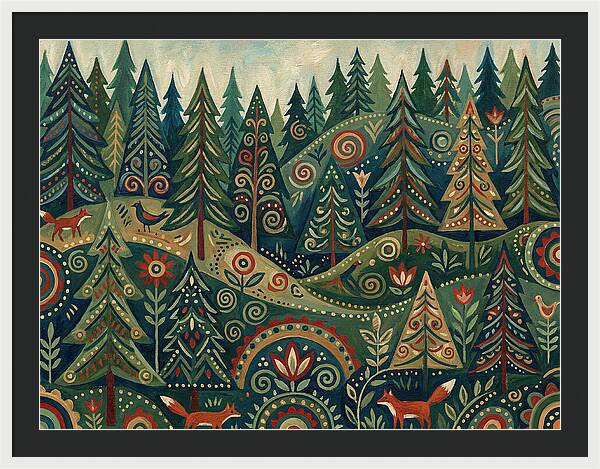 Evergreen Forest Whimsy