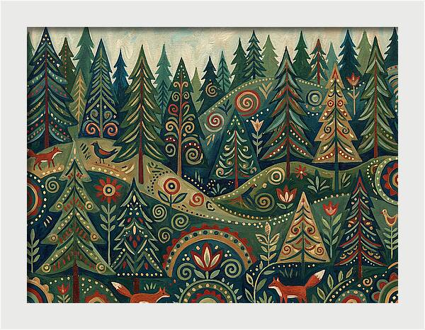 Evergreen Forest Whimsy