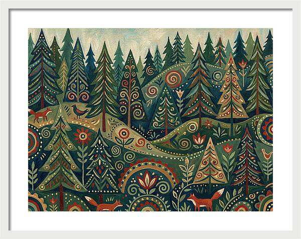 Evergreen Forest Whimsy