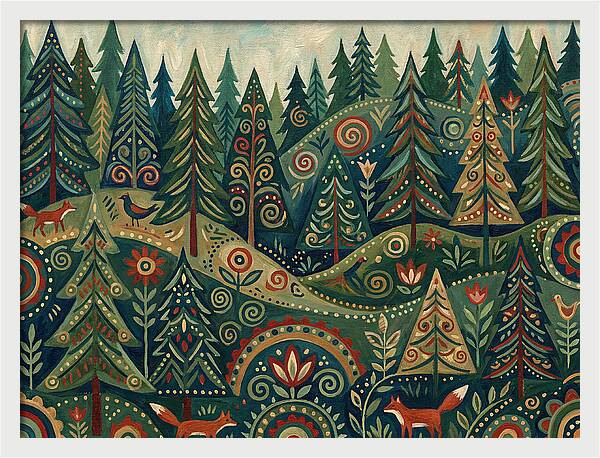 Evergreen Forest Whimsy