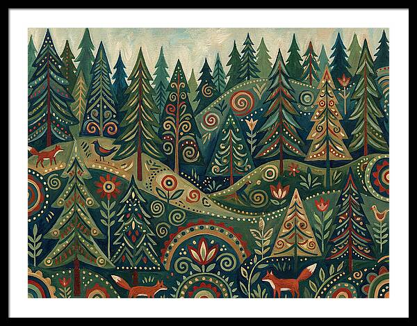 Evergreen Forest Whimsy