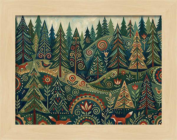 Evergreen Forest Whimsy