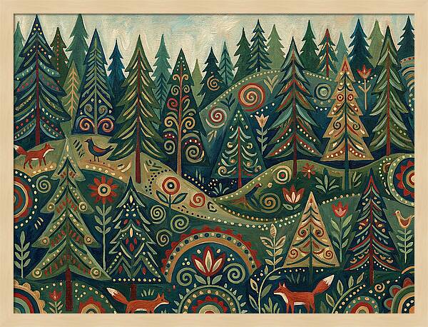 Evergreen Forest Whimsy