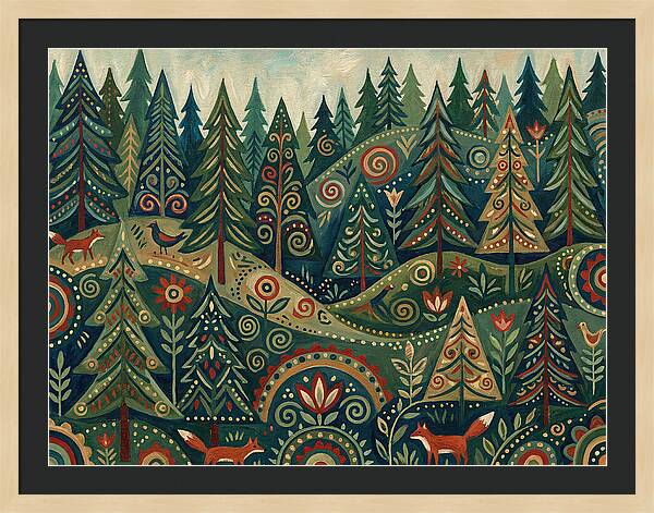 Evergreen Forest Whimsy