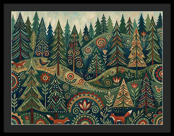 Evergreen Forest Whimsy
