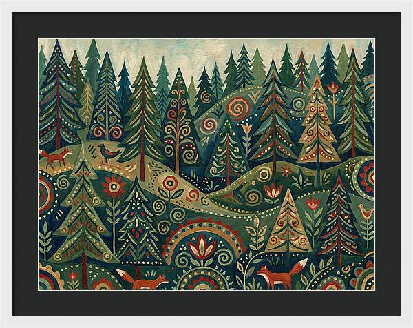 Evergreen Forest Whimsy