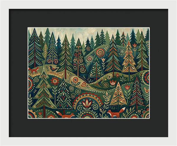 Evergreen Forest Whimsy