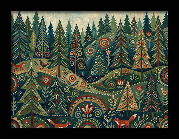 Evergreen Forest Whimsy