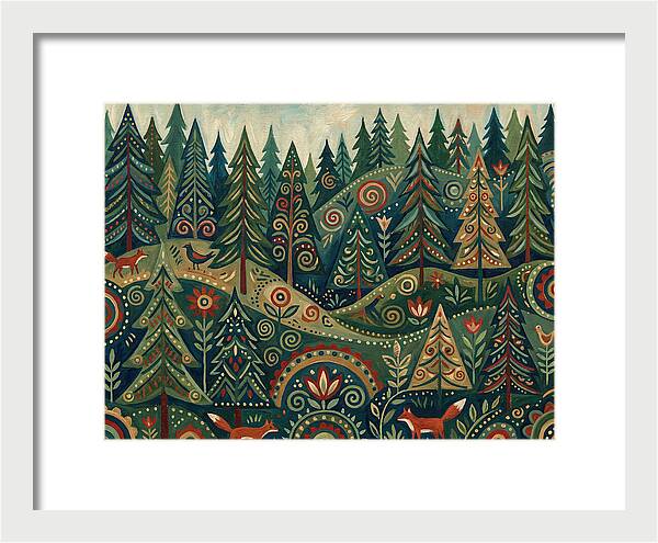 Evergreen Forest Whimsy