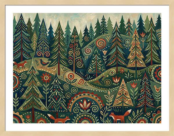 Evergreen Forest Whimsy