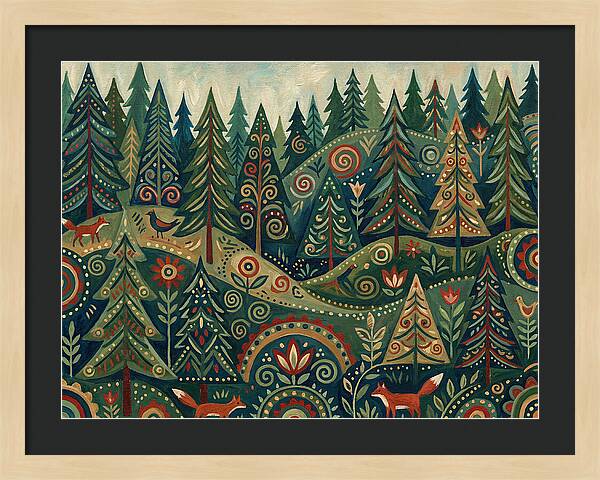Evergreen Forest Whimsy