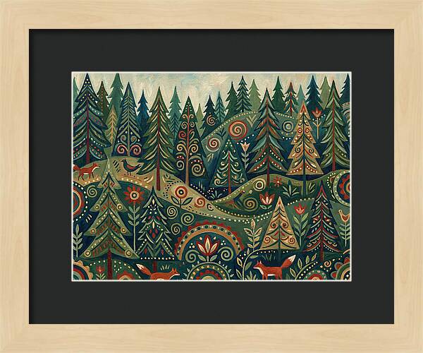 Evergreen Forest Whimsy