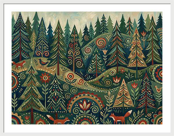 Evergreen Forest Whimsy