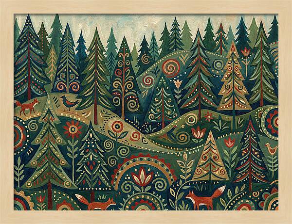 Evergreen Forest Whimsy