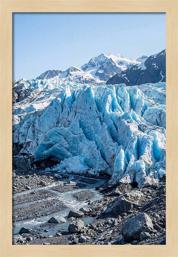 Exit Glaciers Majestic Blue Ice