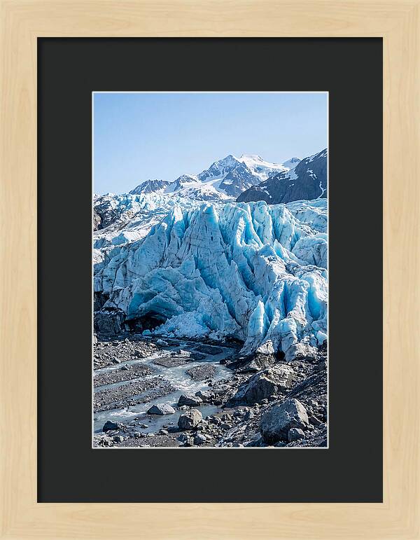 Exit Glaciers Majestic Blue Ice