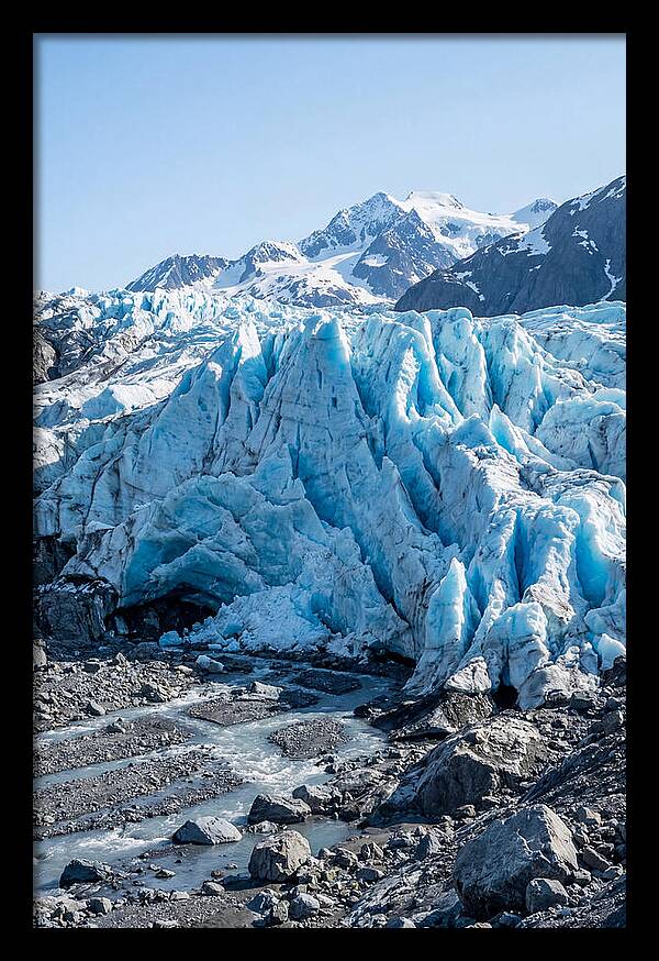 Exit Glaciers Majestic Blue Ice